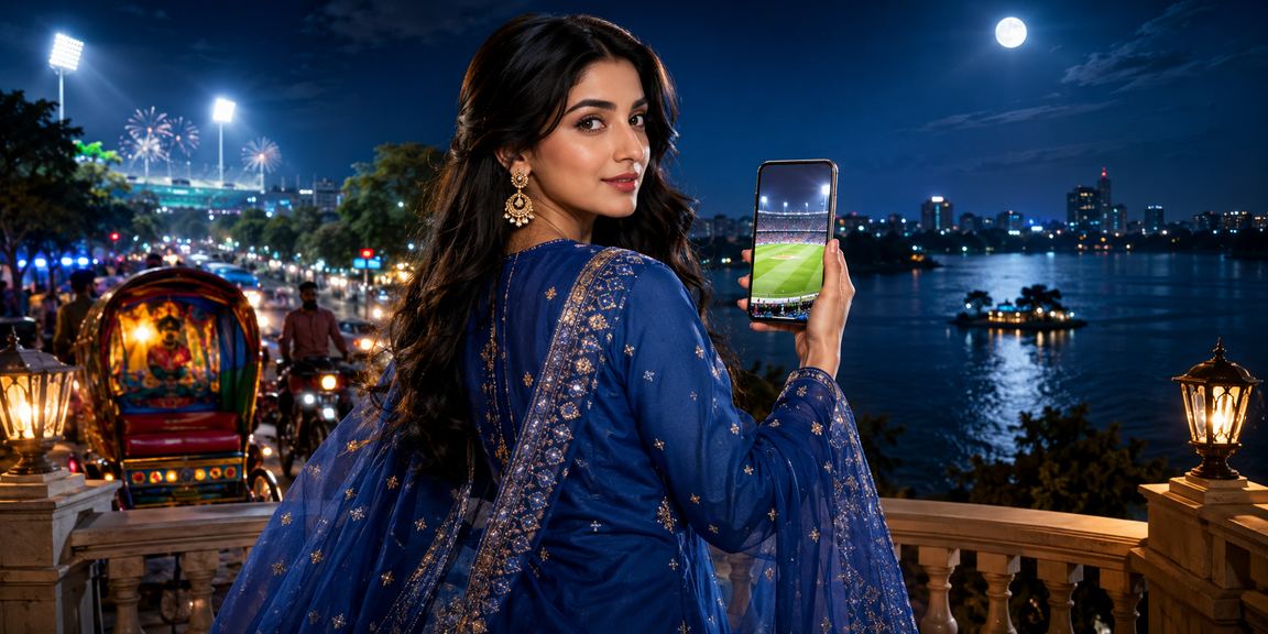 ঢাকায় ক্রিকেট বেটিং উপভোগ করছেন একজন বাংলাদেশি ব্যবহারকারী